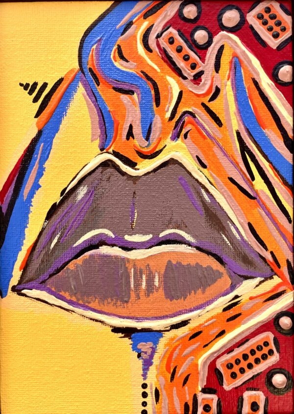 Things You Cannot Say with your mouth - new hardback image Silence - Limited Edition Print