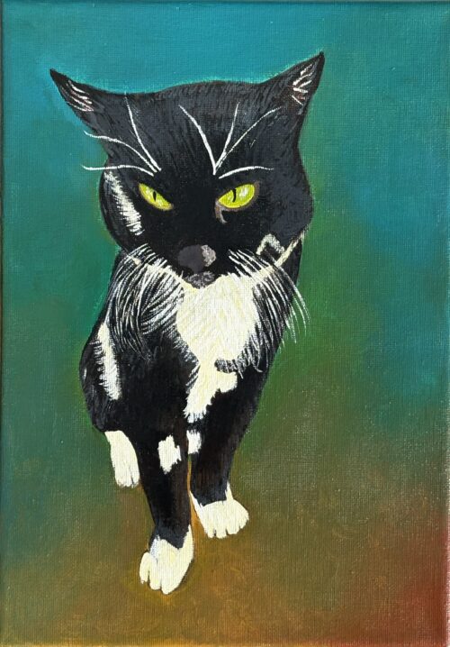 Tommy - Fine Art Greeting Card